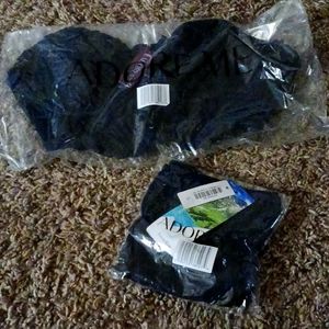 Àdore me Large black bra set